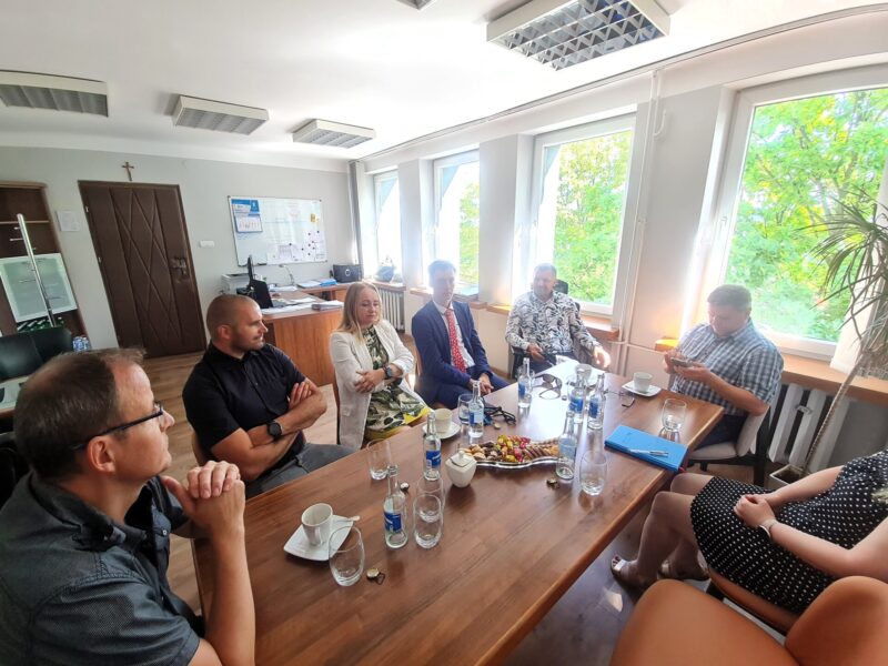 Wizyta studyjna w Nowym Sączu w ramach projektu pn. Bezpieczny pieszy, rowerzysta i kierowca w Nowym Sączu