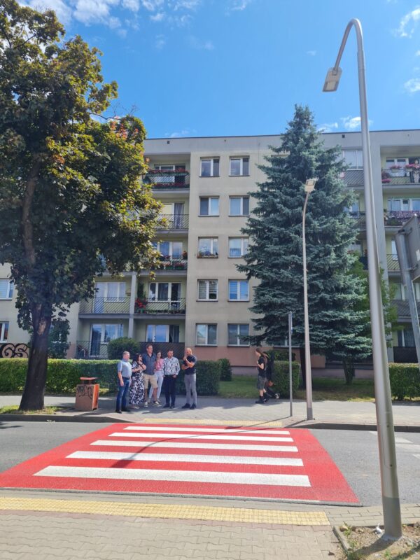 Wizyta studyjna w ramach projektu pn. Bezpieczny pieszy, rowerzysta i kierowca w Nowym Sączu